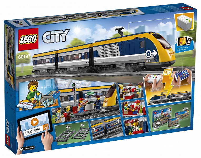 Конструктор lego city 60197 677 элементов